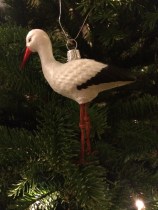 Stork ornament 2015